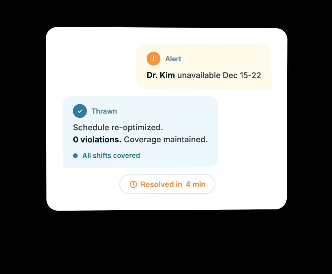 Unplanned Absences Resolved Without Manual Patching