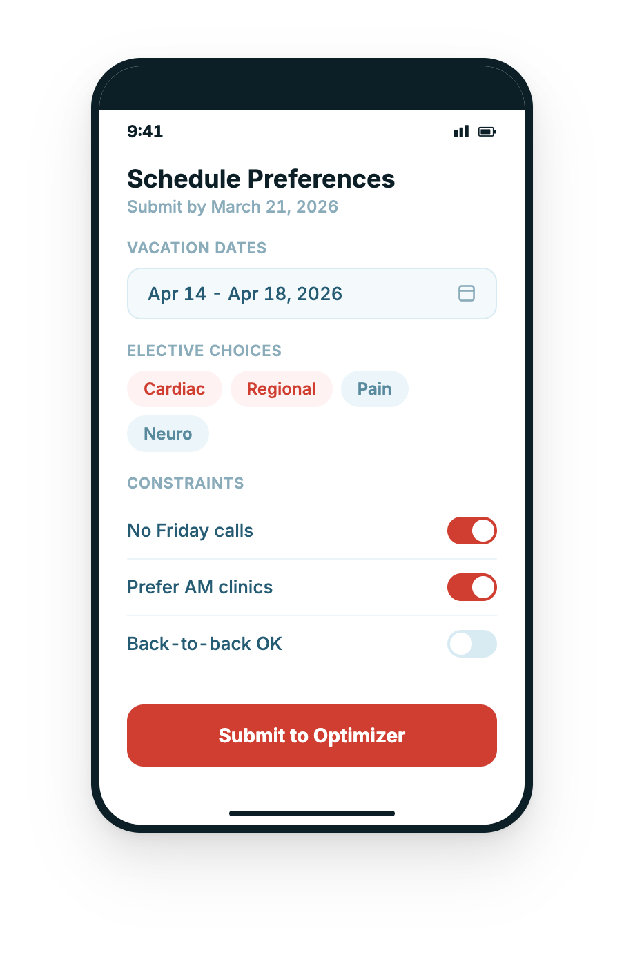 Every Preference Factored Into Optimization